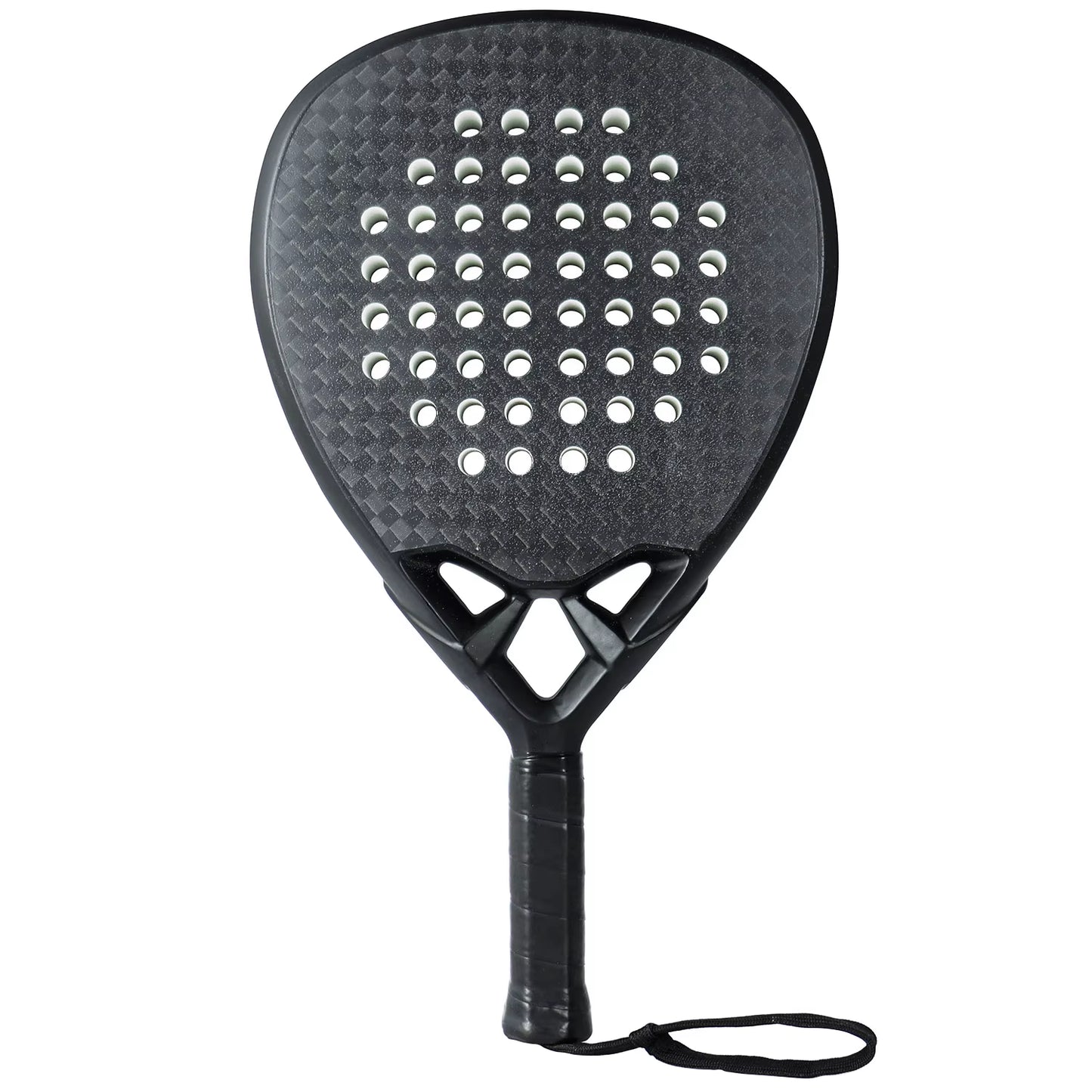 Professional 3/12/18K Carbon Padel Racket Tennis Paddle EVA SOFT 38Mm Tenis Padel Raquete Diamond Shape